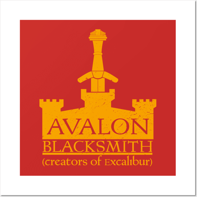 Avalon Blacksmith Wall Art by nickbeta